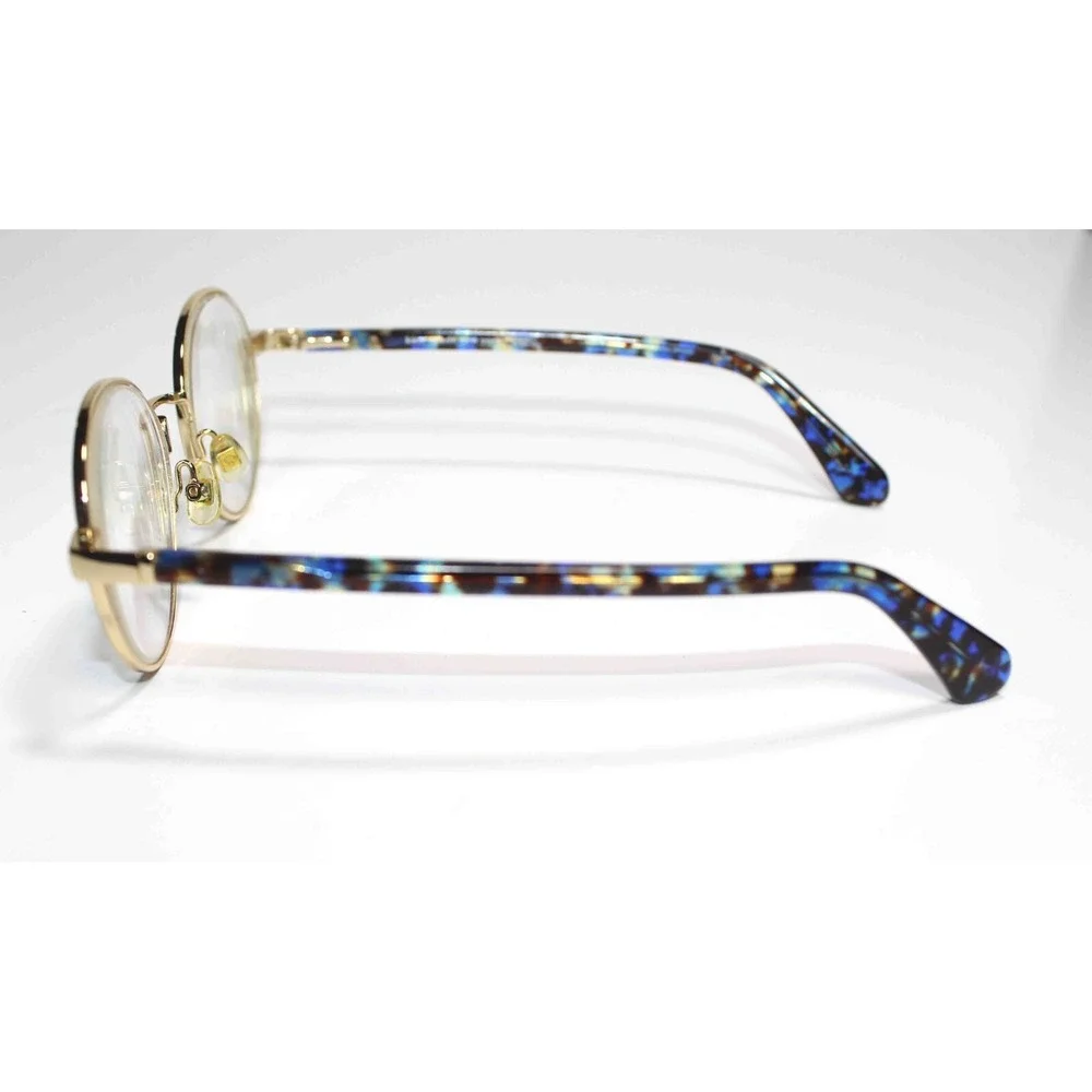 Kate Spade Blue Gold Round Glasses Tortoise Marciann LKS 49 19 12 140 Prescript‎